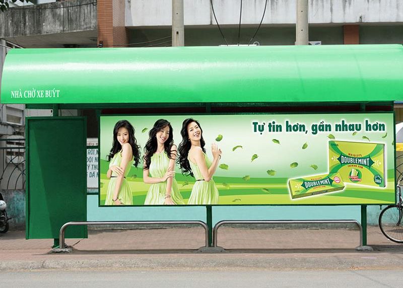 Nhà chờ xe bus - Nơi quảng cáo ngoài trời hiệu quả