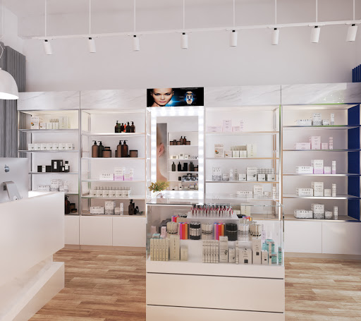 Thiết kế showroom cửa hàng mỹ phẩm chuyên nghiệp