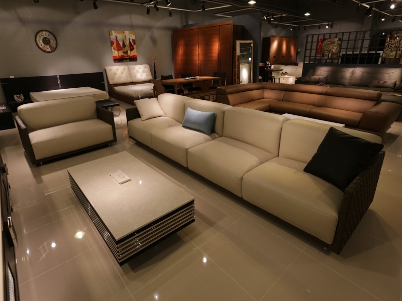 showroom đẹp tường minh