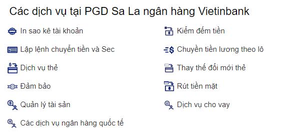 Dịch vụ Vietinbank Sala